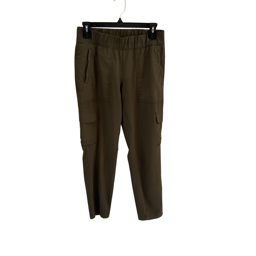 Eddie Bauer Women’s XS Olive Green Hiking Pants Stretch Cargo Outdoor Trail